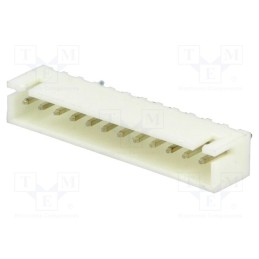 10 pcs x JOINT TECH - A2501WV-12P1 - Socket, wire-board, male, A2501, 2.5mm, PIN: 12, THT, 250V, 3A, tinned