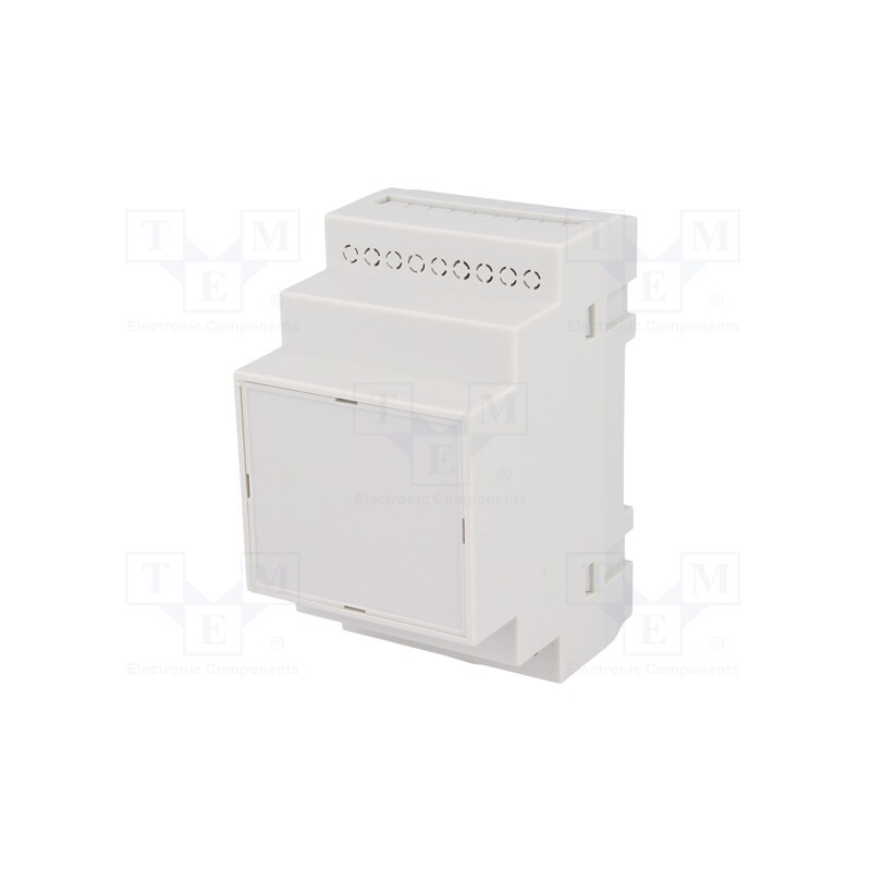 1 pcs x KRADEX - Z107PS - Enclosure: for DIN rail mounting, Y: 90mm, X: 52mm, Z: 65mm, grey