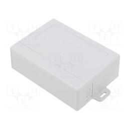 1 pcs x MASZCZYK - KM-127G - Enclosure: multipurpose, X: 63.3mm, Y: 87.5mm, Z: 29mm, ABS, grey