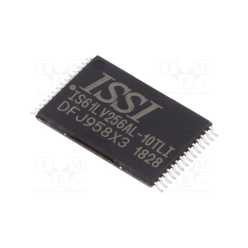 1 pcs x ISSI - IS61LV256AL-10TLI - IC: SRAM memory, 256kbSRAM, 32kx8bit, 3.3V, 10ns, TSOP28, parallel