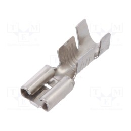 10 pcs x Inarca - 211345121 - Terminal: flat, 6.3mm, 0.8mm, female, 3÷6mm2, crimped, for cable