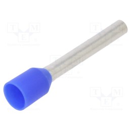 10 pcs x WAGO - 216-286 - Tip: bootlace ferrule, insulated, 2.5mm2, 18mm, tinned, crimped