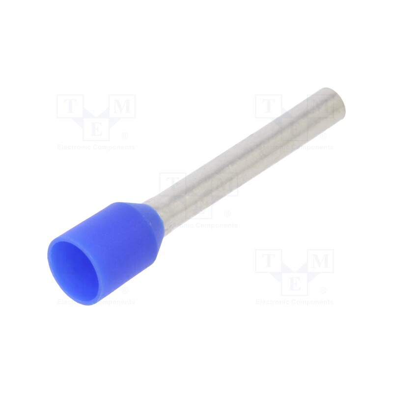 10 pcs x WAGO - 216-286 - Tip: bootlace ferrule, insulated, 2.5mm2, 18mm, tinned, crimped