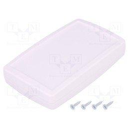 1 pcs x KRADEX - Z118B - Enclosure: multipurpose, X: 60mm, Y: 97mm, Z: 19mm, ABS, white