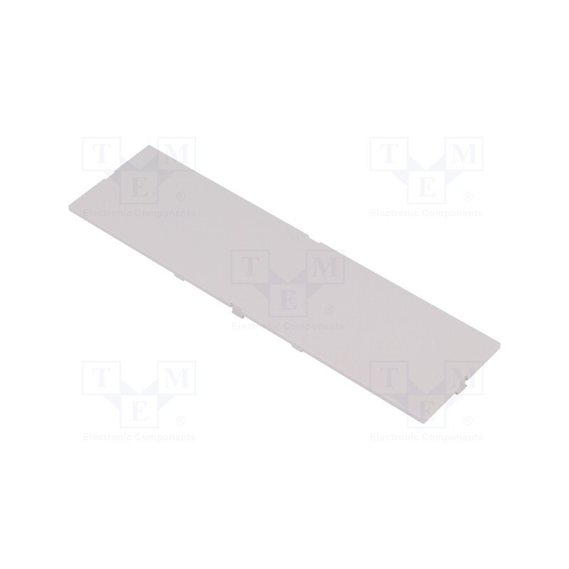1 pcs x ITALTRONIC - P05090201F.BL - Front panel, without frame,with holder, grey