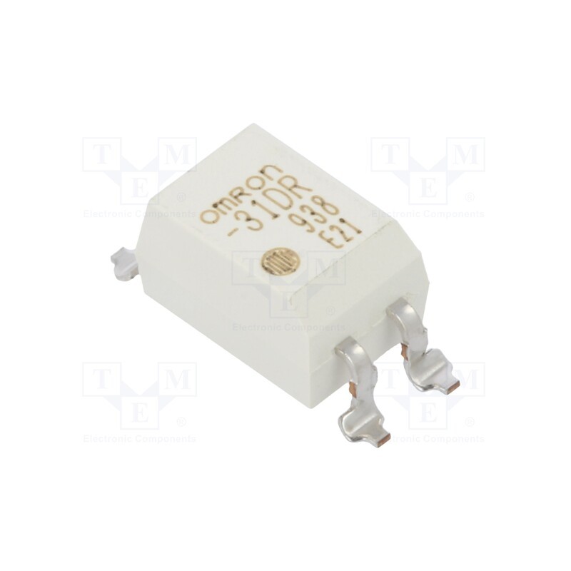 1 pcs x OMRON OCB - G3VM-31DR - Relay: solid state, SPST-NO, Icntrl: 30mA, 4000mA, max.30VAC, SMT