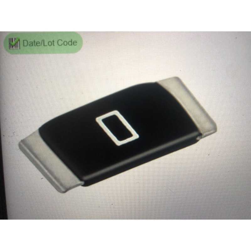 9 X SMD Chip Resistor, Jumper, 1206 [3216 Metric], 0 ohm, 50A