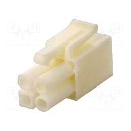 10 pcs x CONNFLY - DS1069-02-4MW6D - Plug, wire-wire, female, 4.5mm, PIN: 4, Layout: 2x2