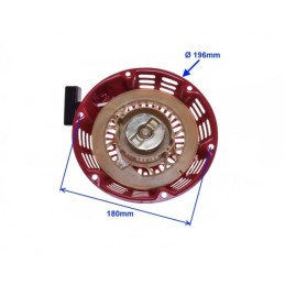 Go-kart starter mechanism for Honda GX270 engine