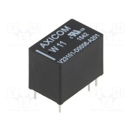 1 pcs x TE Connectivity - 1-1393779-3 - Relay: electromagnetic, SPDT, Ucoil: 12VDC, Icontacts max: 1.25A