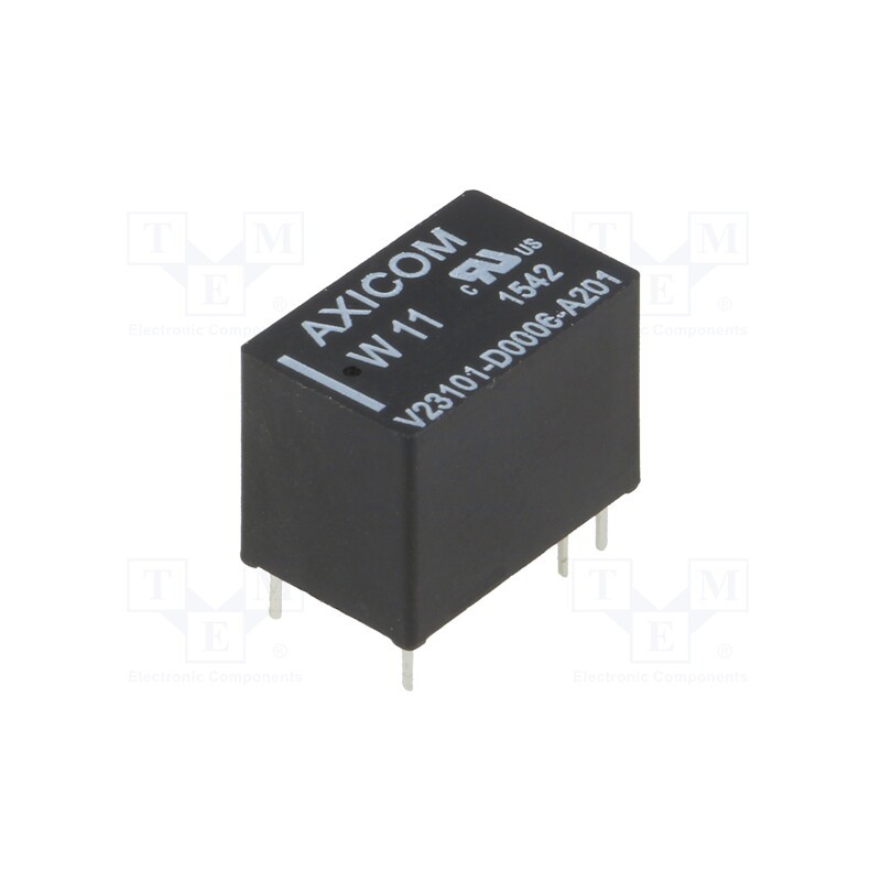 1 pcs x TE Connectivity - 1-1393779-3 - Relay: electromagnetic, SPDT, Ucoil: 12VDC, Icontacts max: 1.25A