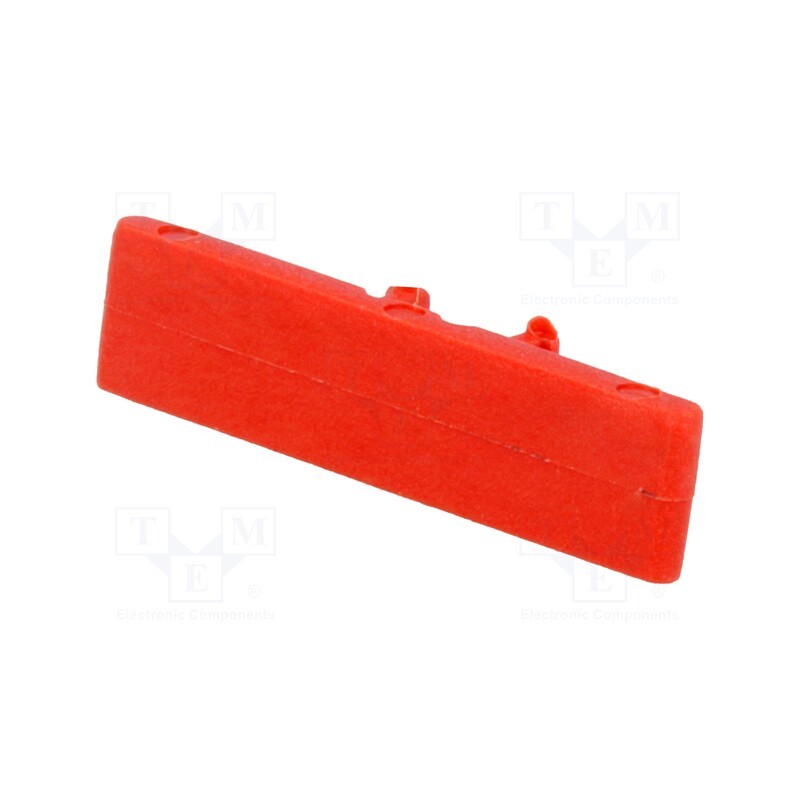 10 pcs x POKu00d3J - A99-5107 - Protection, red, Width: 5mm, polyamide, -25÷100°C, ZG-G2.5