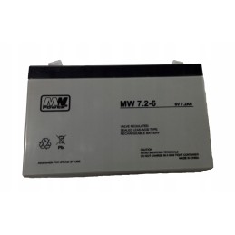 Pb 6v 7 2ah gel, maintenance-free