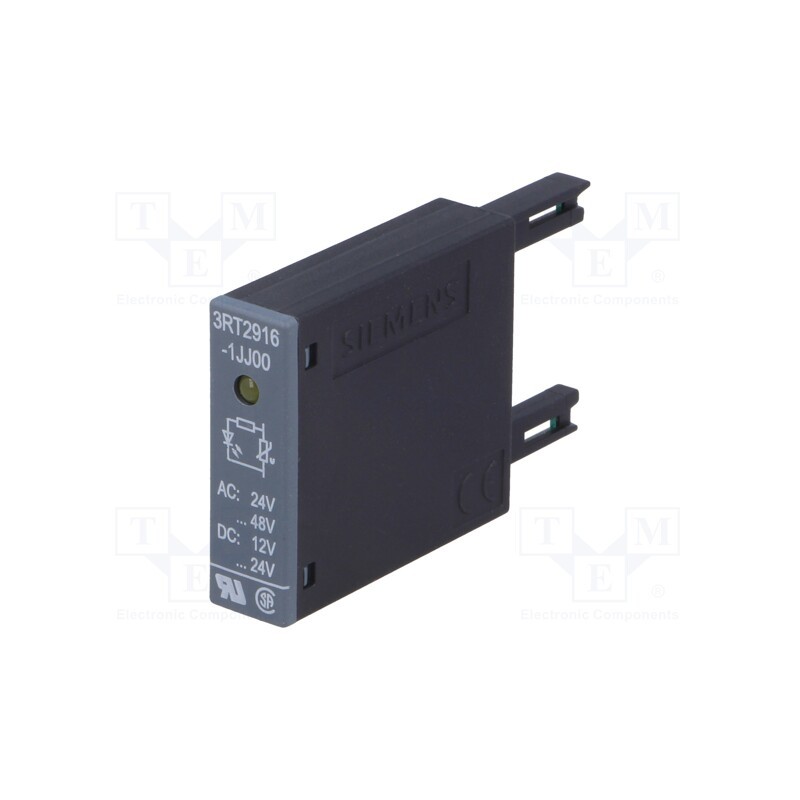 1 pcs x SIEMENS - 3RT2916-1JJ00 - Surge arrestor, varistor, Series: 3RT20, Size: S00, 24÷48VAC