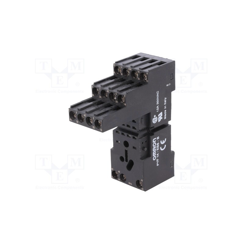 1 pcs x OMRON - PYF14-ESS-B - Socket, PIN: 14, H3YN-2,H3YN-4,MY4,MY4N