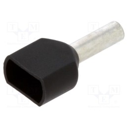 10 pcs x TE Connectivity - 966144-6 - Tip: bootlace ferrule, insulated,double, copper, 1.5mm2, 8mm