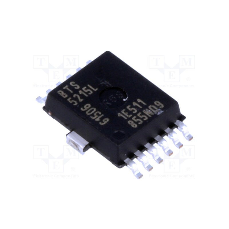 1 pcs x INFINEON TECHNOLOGIES - BTS5210L - IC: power switch, high-side, 1.8A, Ch: 2, N-Channel, SMD, BSOP12