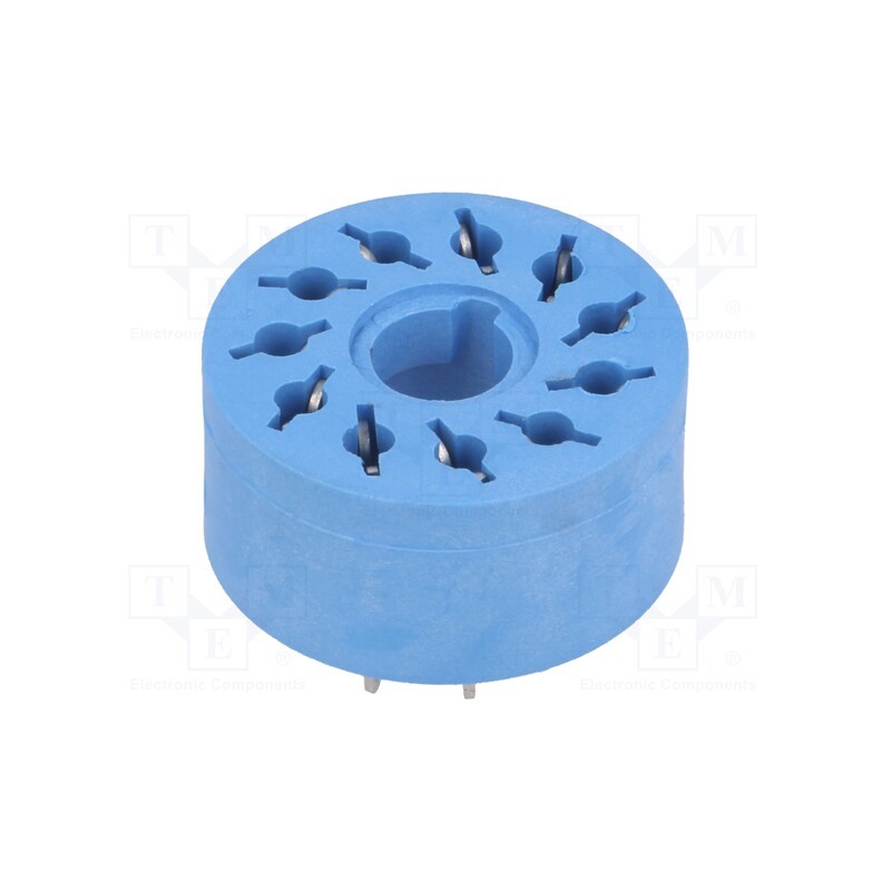 1 pcs x FINDER - 90.15.1 - Socket, PIN: 11, 10A, 250VAC, PCB, for PCB, Series: 60.13, -40÷70°C