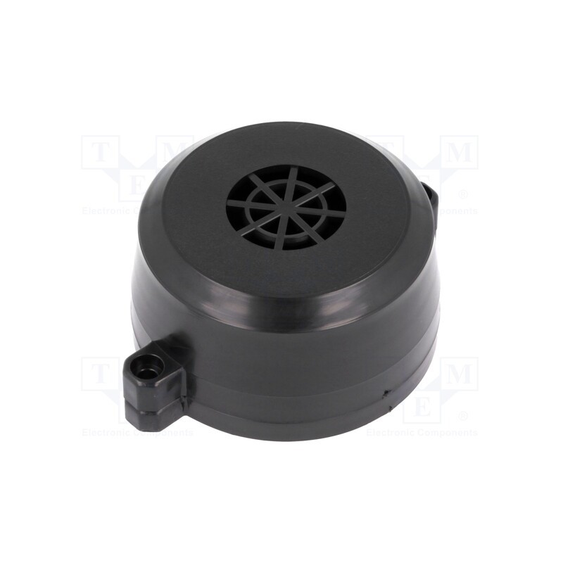 1 pcs x MASZCZYK - KM-52 BK - Enclosure: for alarms, Z: 30mm, ABS, black, Ø: 52mm