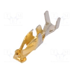 10 pcs x MOLEX - 503948100 - Contact, female, selectively gold plated, 30AWG÷24AWG, bulk, 2A