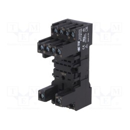 1 pcs x SCHRACK - 4-1415033-1 - Socket, PIN: 14, 12A, 250VAC, for DIN rail mounting, Series: PT