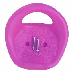 Children's three-wheel saddle, children's three-wheel saddle, pink