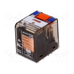 1 pcs x TE Connectivity - 9-1419111-3 - Relay: electromagnetic, 4PDT, Ucoil: 24VDC, Icontacts max: 6A, PCB