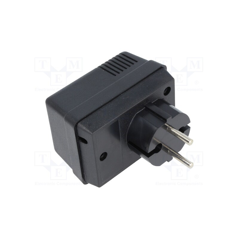 1 pcs x MASZCZYK - KM-47 BK - Enclosure: for power supplies, vented, X: 50mm, Y: 70mm, Z: 47mm, ABS