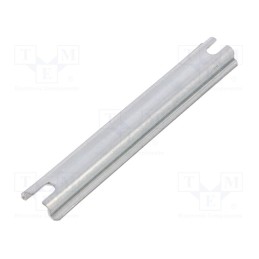 1 pcs x FIBOX - 9820005 - DIN rail, steel, W: 15mm, L: 88mm, ALN061005, Plating: zinc