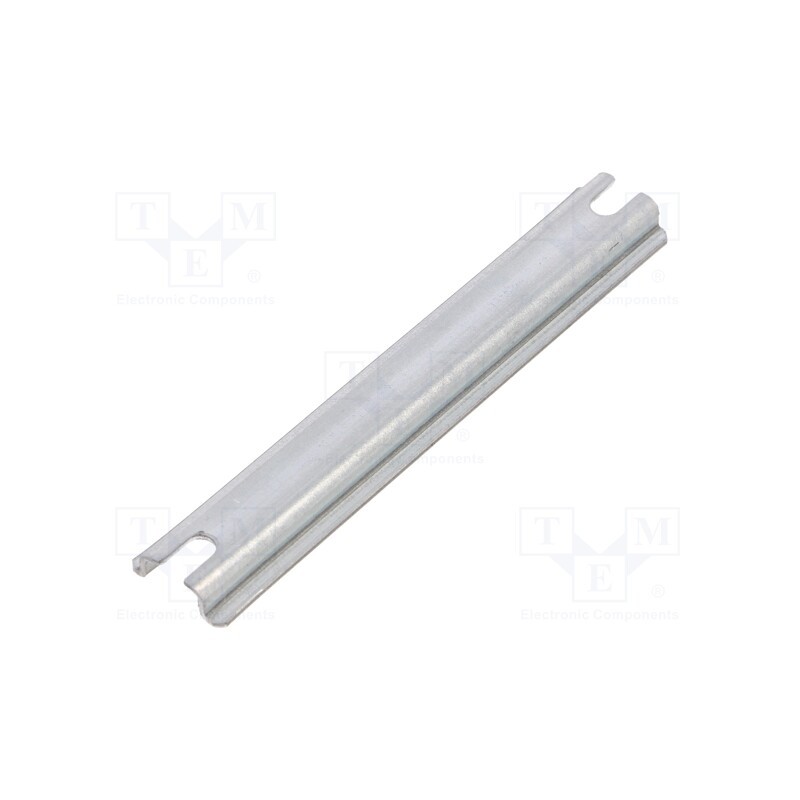 1 pcs x FIBOX - 9820005 - DIN rail, steel, W: 15mm, L: 88mm, ALN061005, Plating: zinc