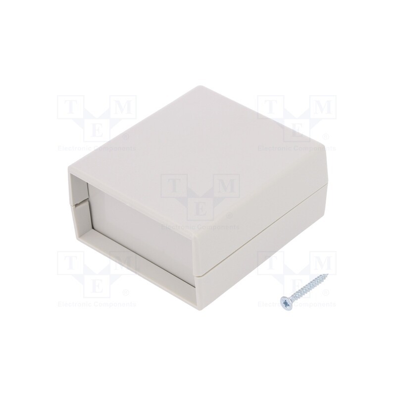 1 pcs x KRADEX - Z60J ABS - Enclosure: with panel, X: 67mm, Y: 74mm, Z: 36mm, ABS, grey