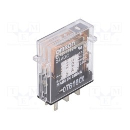 1 pcs x OMRON - G7T-1112S 24VDC - Relay: electromagnetic, SPST-NO, Ucoil: 24VDC, Icontacts max: 5A
