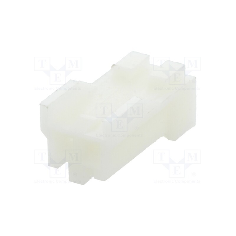 10 pcs x TE Connectivity - 171822-2 - Plug, wire-board, EI, female, PIN: 2, w/o contacts, straight, 2.5mm