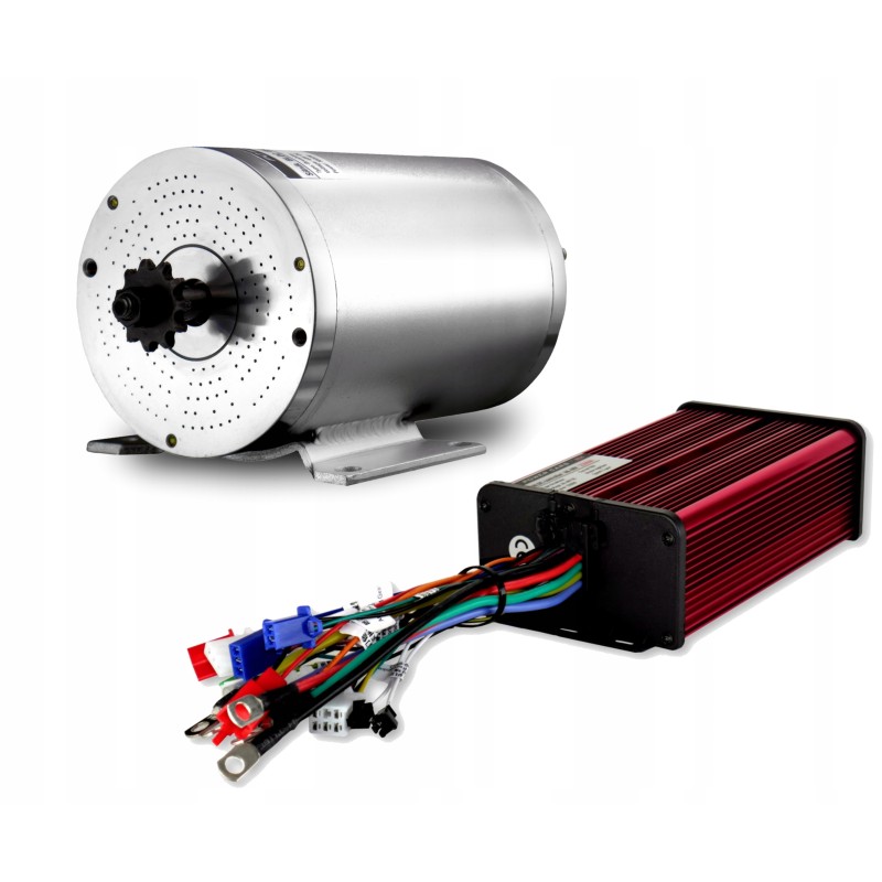 Set of brushless motor controller 60v 2000w for scooter quad go kart