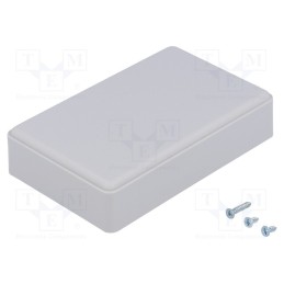 1 pcs x SUPERTRONIC - PP006G-S - Enclosure: multipurpose, X: 57mm, Y: 90mm, Z: 23mm, SIMPLEGANT I, ABS