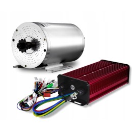 A set of brushless motor controller 72v 3000w for a scooter, quad go-kart