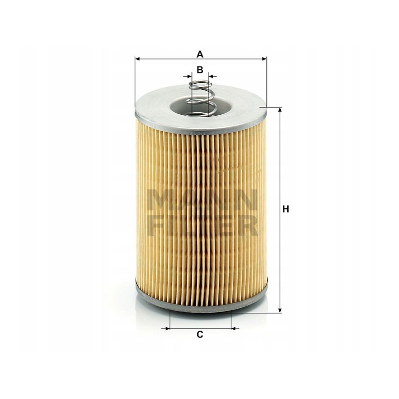 Oil filter mann h1275x mercedes neoplan setra