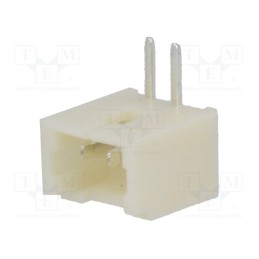10 pcs x JOINT TECH - A1250WR-2P - Socket, wire-board, male, 1.25mm, PIN: 2, THT, 125V, 1A, tinned