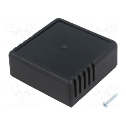 1 pcs x MASZCZYK - KM-84/BK - Enclosure: multipurpose, X: 70mm, Y: 70mm, Z: 28mm, ABS, black