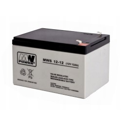 AGM 12v 12ah mw power gel battery for electric vehicles