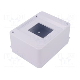 1 pcs x PAWBOL - C.2064 - Enclosure: for modular components, IP30, white, No.of mod: 5, ABS