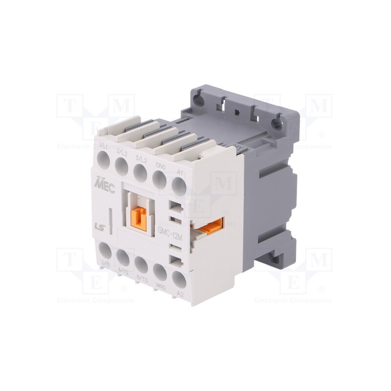 1 pcs x LS ELECTRIC - GMC-12M 24VAC 1A - Contactor: 3-pole, NO x3, Auxiliary contacts: NO, 24VAC, 12A, IP20