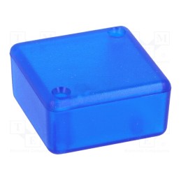1 pcs x HAMMOND - 1551PTBU - Enclosure: multipurpose, X: 40mm, Y: 40mm, Z: 20mm, 1551, ABS, blue