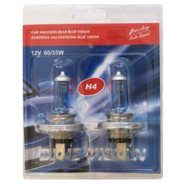 Bulbs 12v h4 100 90w xenon blue vision 2 pcs power