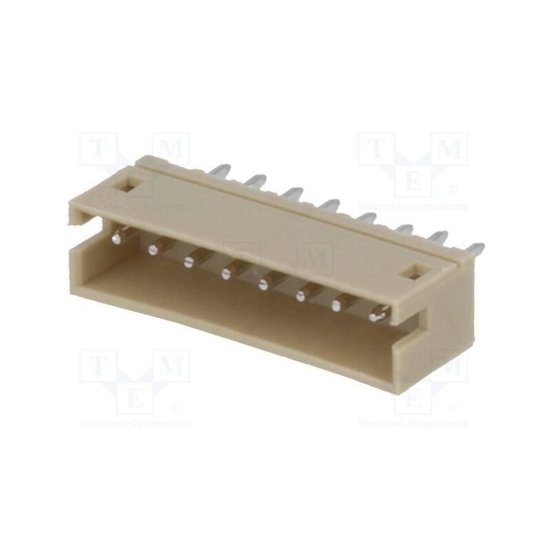 10 pcs x JOINT TECH - A1500WV-8P - Socket, wire-board, male, 1.5mm, PIN: 8, THT, 100V, 1A, tinned, 20mΩ