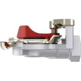 Open pneumatic connector m16x1 5 red