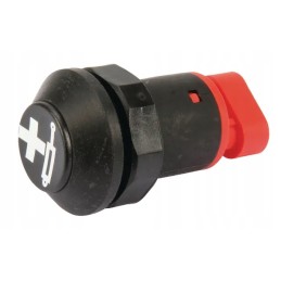 Round actuator push button switch