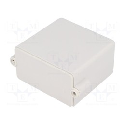 1 pcs x MASZCZYK - KM-18 GY - Enclosure: for alarms, X: 55mm, Y: 56mm, Z: 30mm, ABS, grey