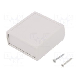 1 pcs x KRADEX - Z67J ABS - Enclosure: with panel, X: 62mm, Y: 69mm, Z: 30mm, ABS, grey
