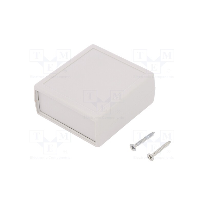 1 pcs x KRADEX - Z67J ABS - Enclosure: with panel, X: 62mm, Y: 69mm, Z: 30mm, ABS, grey